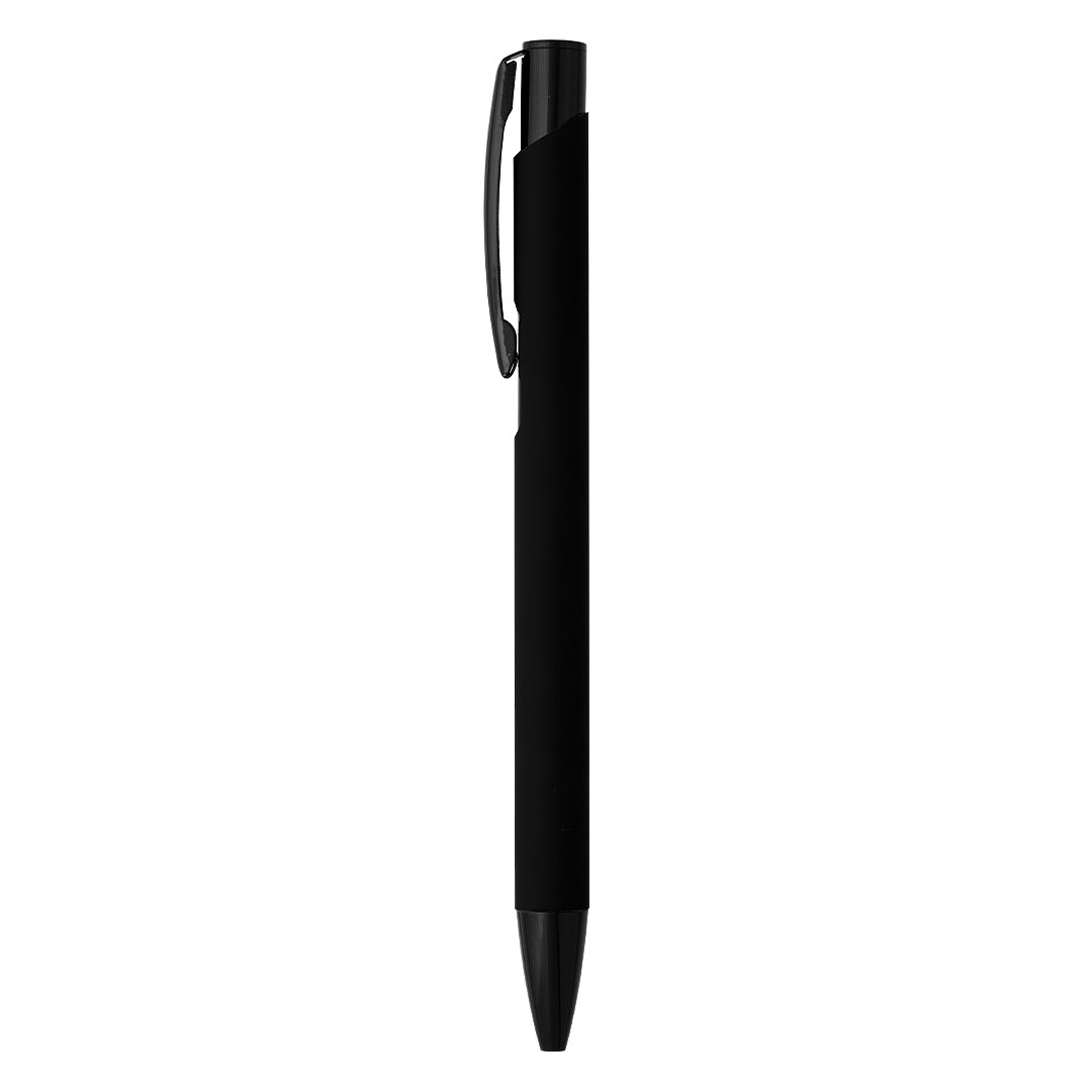 OGGI SOFT BLACK, metalna hemijska olovka, crna
