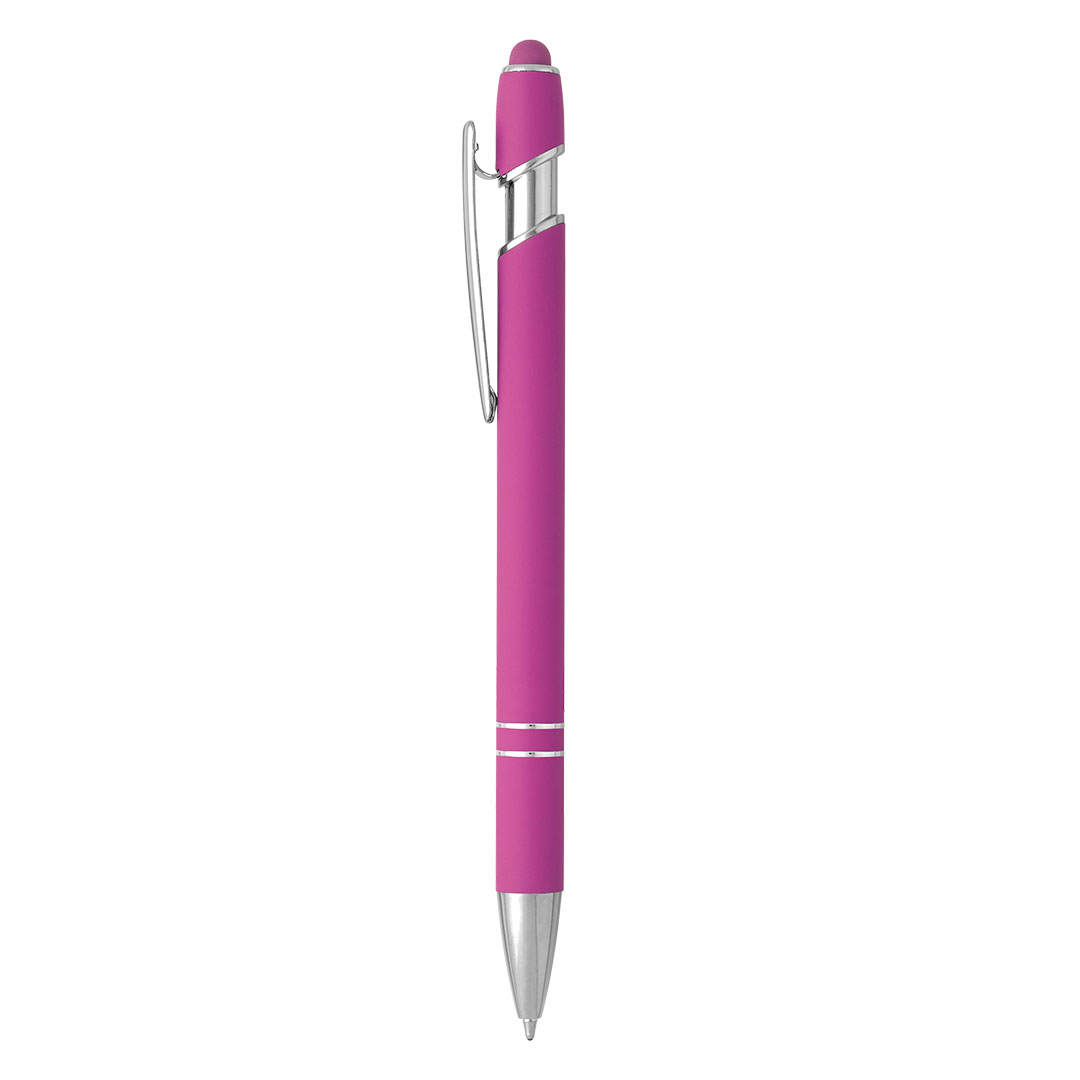 ARMADA SOFT, metalna "touch" hemijska olovka, pink