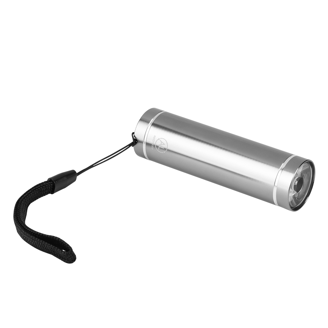 LICHT, baterijska lampa (1 led), srebrna