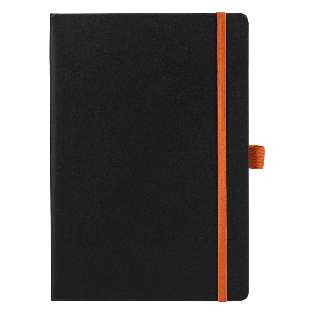 CODE BLACK, notes a5, narandžasti