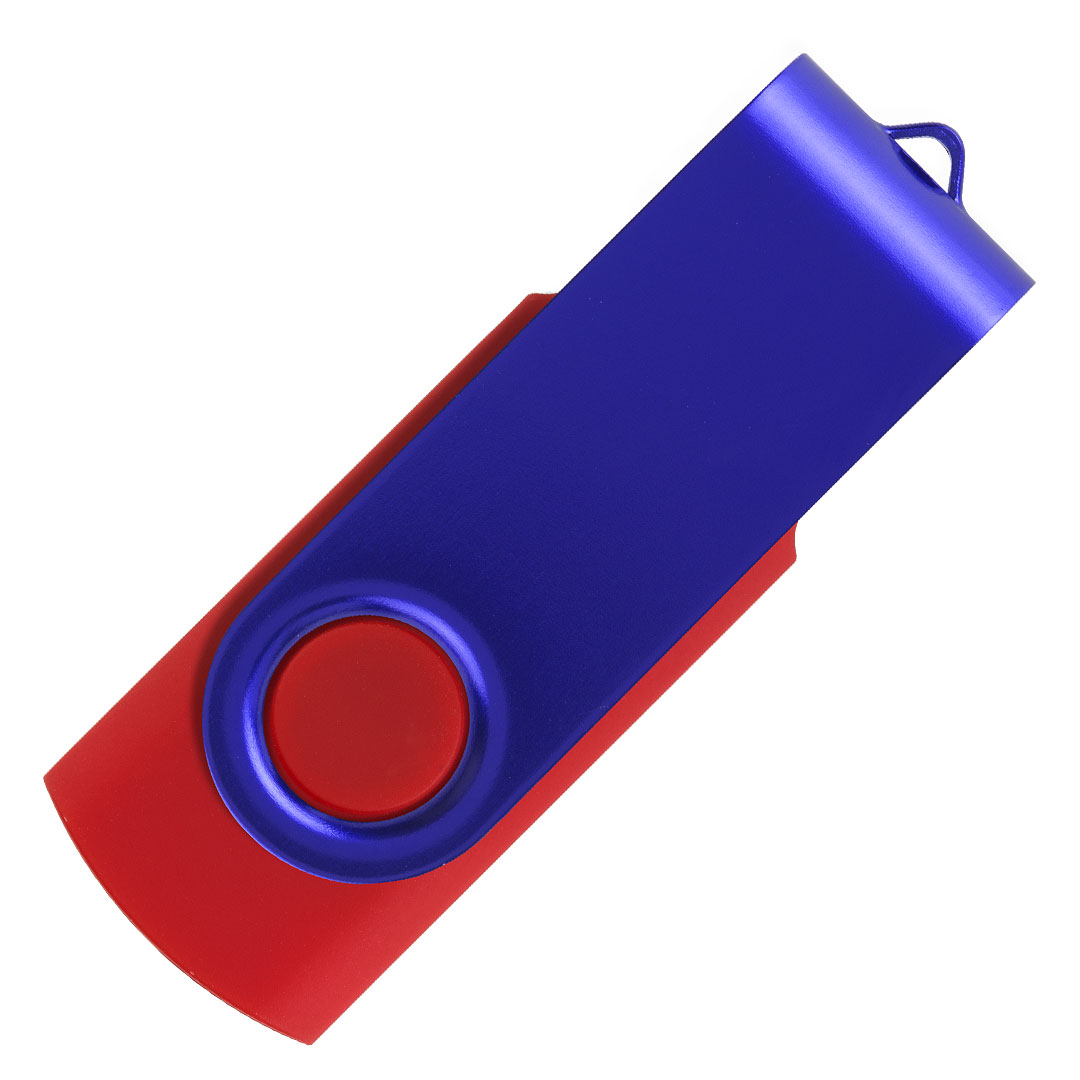 SMART BLUE, usb flash memorija, crveni, 16GB