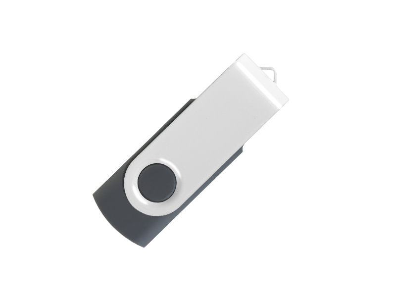 SMART WHITE, usb flash memorija, sivi, 16GB