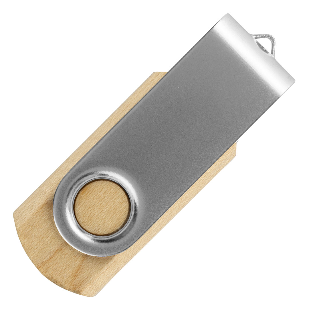 SMART WOOD 3.0, usb flash memorija, srebrna, 128GB