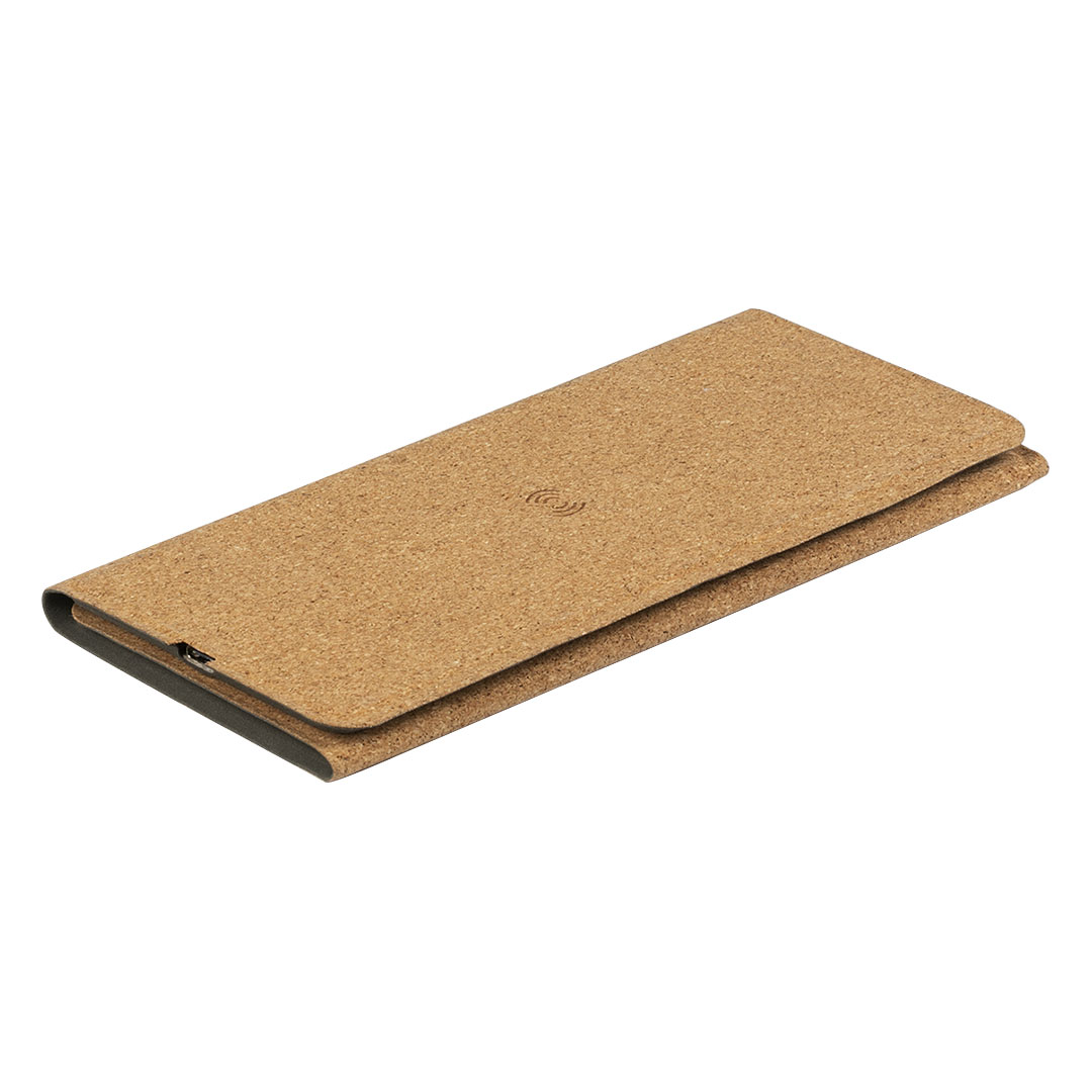 FLIP PAD, podloga za kompjuterskog miša i bežični punjač, 15w, bež