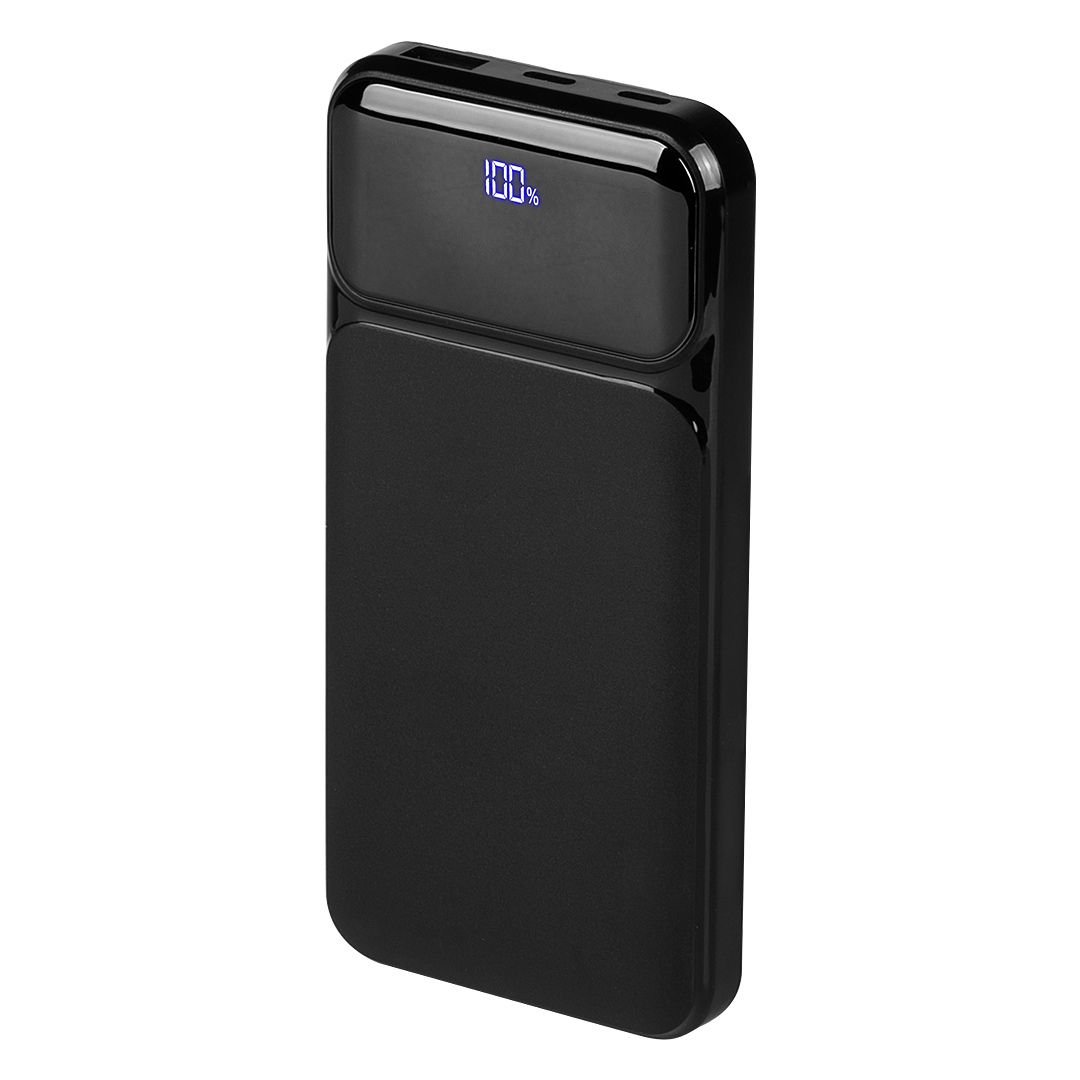 CONNECTOR LED, pomoćna baterija, 10.000 mah, crna