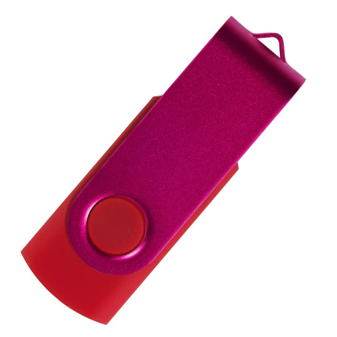 SMART PINK, usb flash memorija, crveni, 16GB
