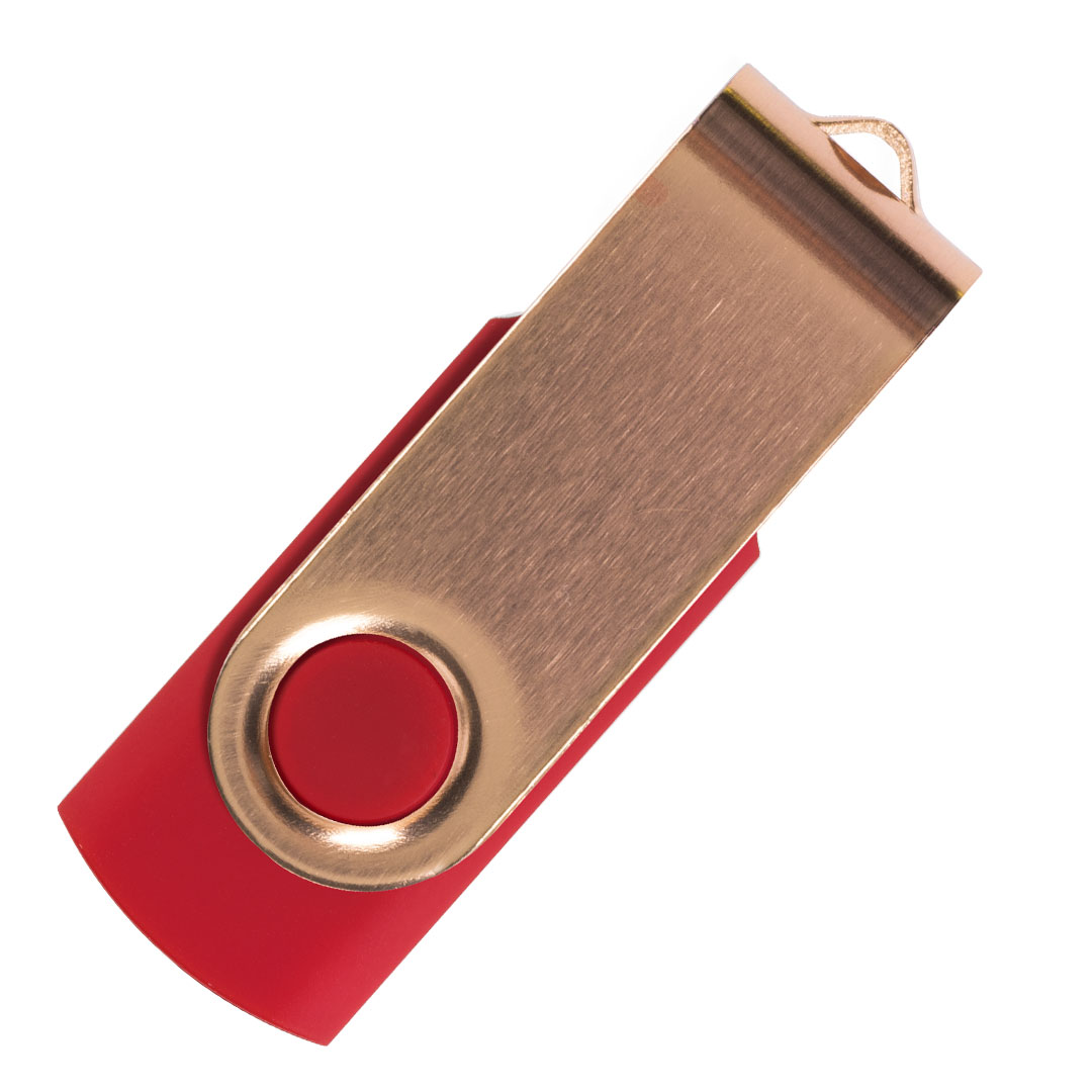 SMART ROSE GOLD, usb flash memorija, crveni, 8GB