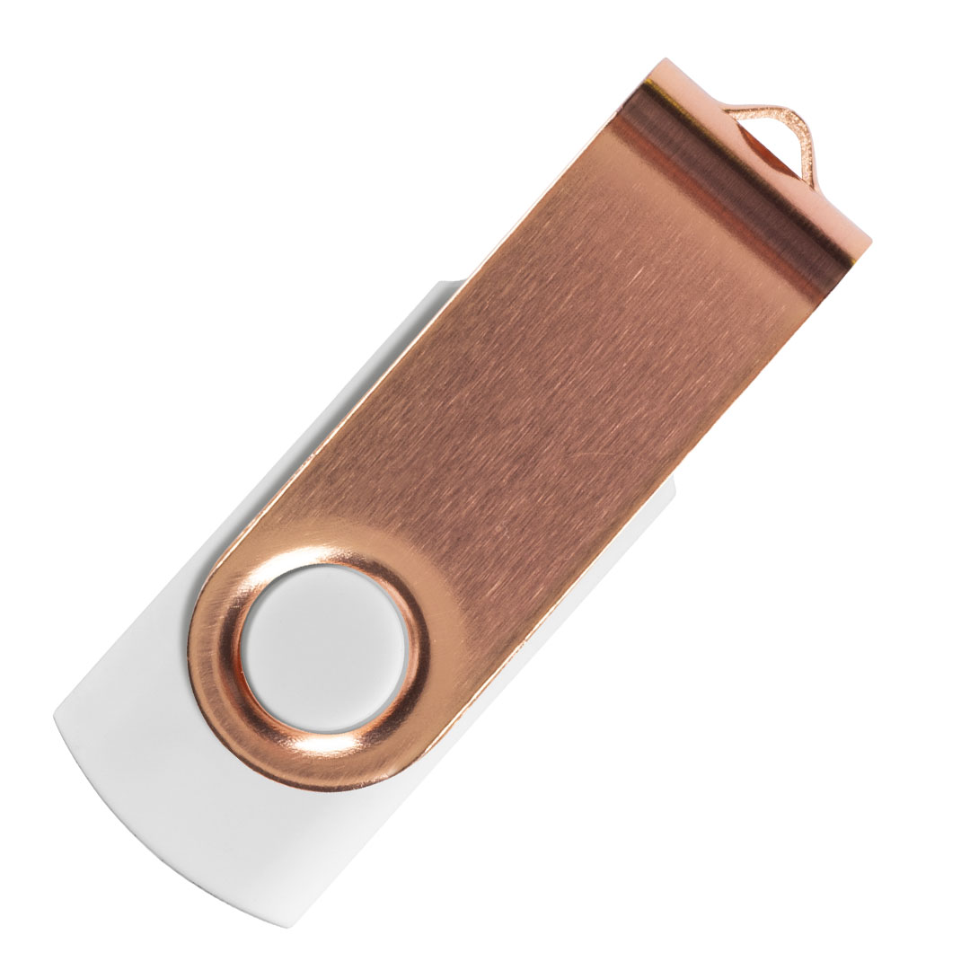 SMART ROSE GOLD, usb flash memorija, beli, 64GB