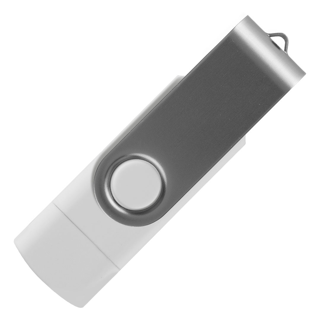 SMART C GRAY, usb flash memorija, beli, 8GB