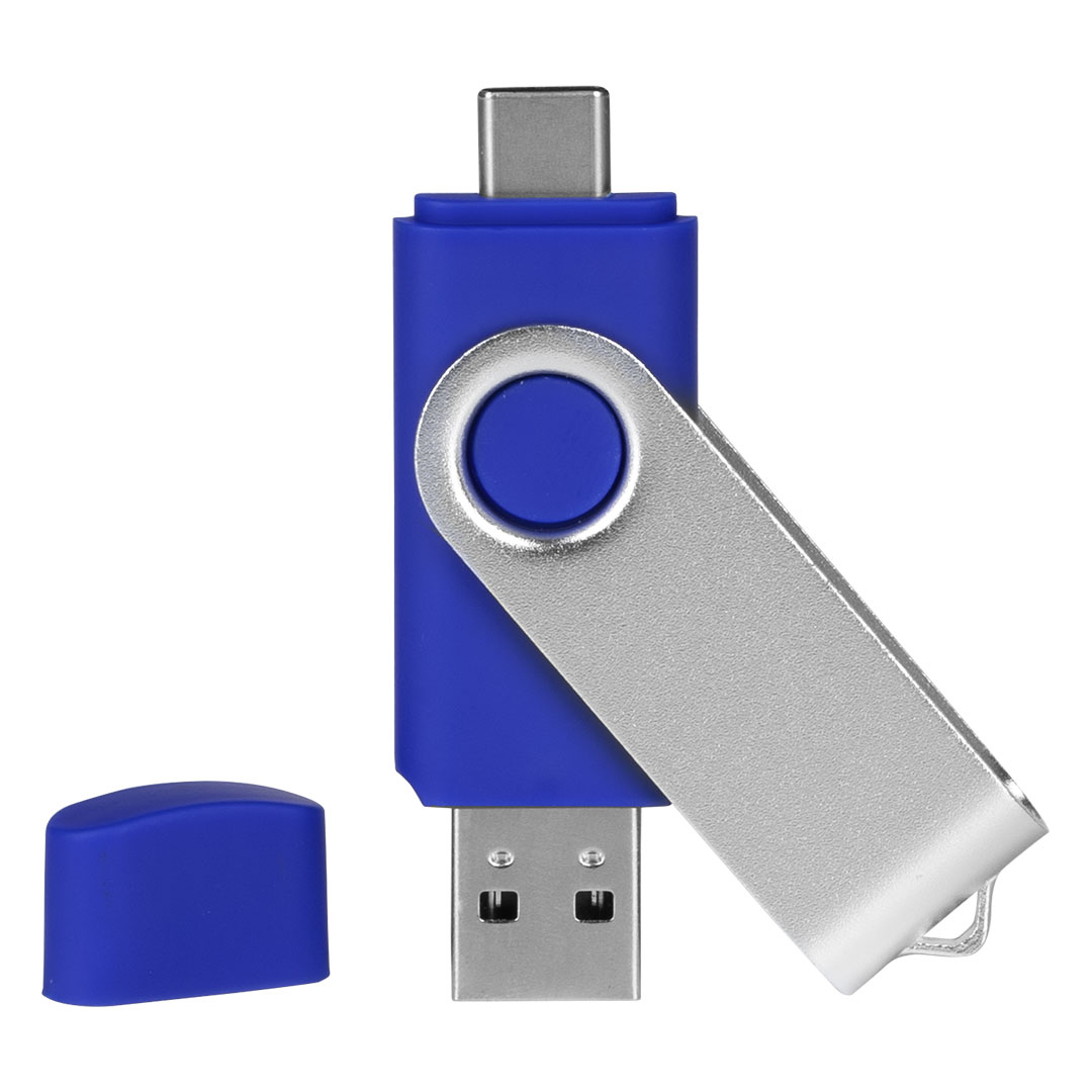 SMART C SILVER, usb flash memorija, rojal plavi, 64GB