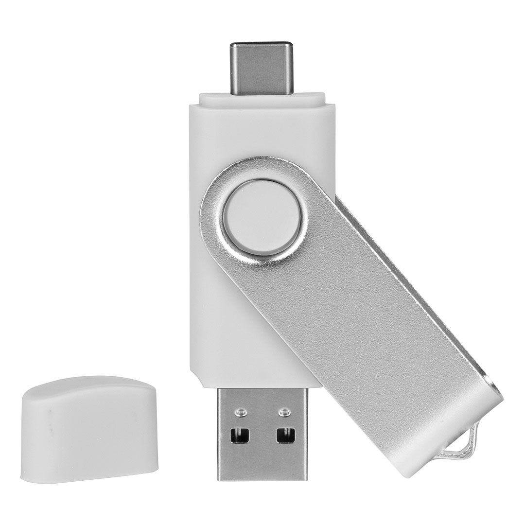 SMART C SILVER, usb flash memorija, beli, 32GB