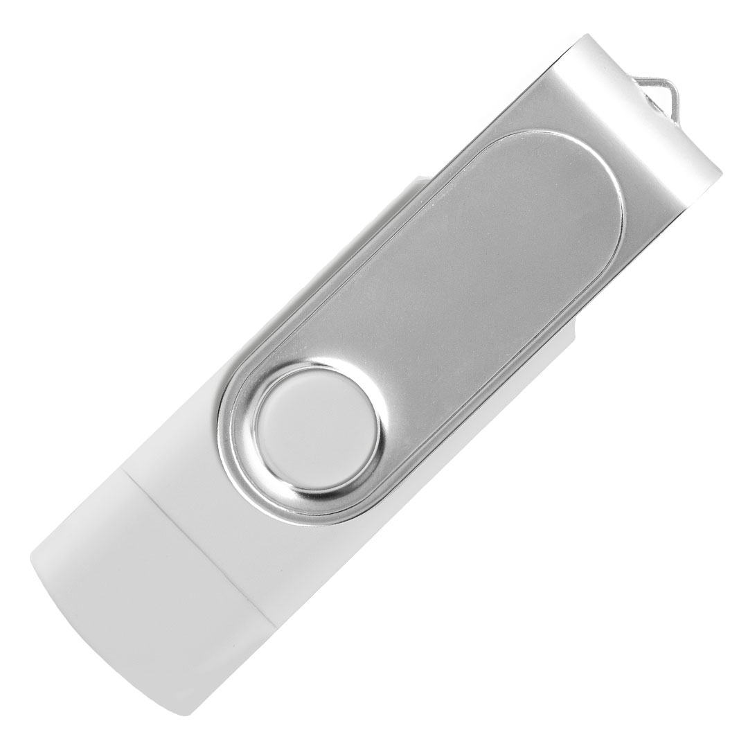 SMART C STICKER, usb flash memorija, beli, 16GB
