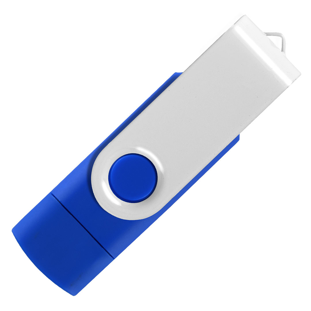 SMART C WHITE, usb flash memorija, rojal plavi, 8GB