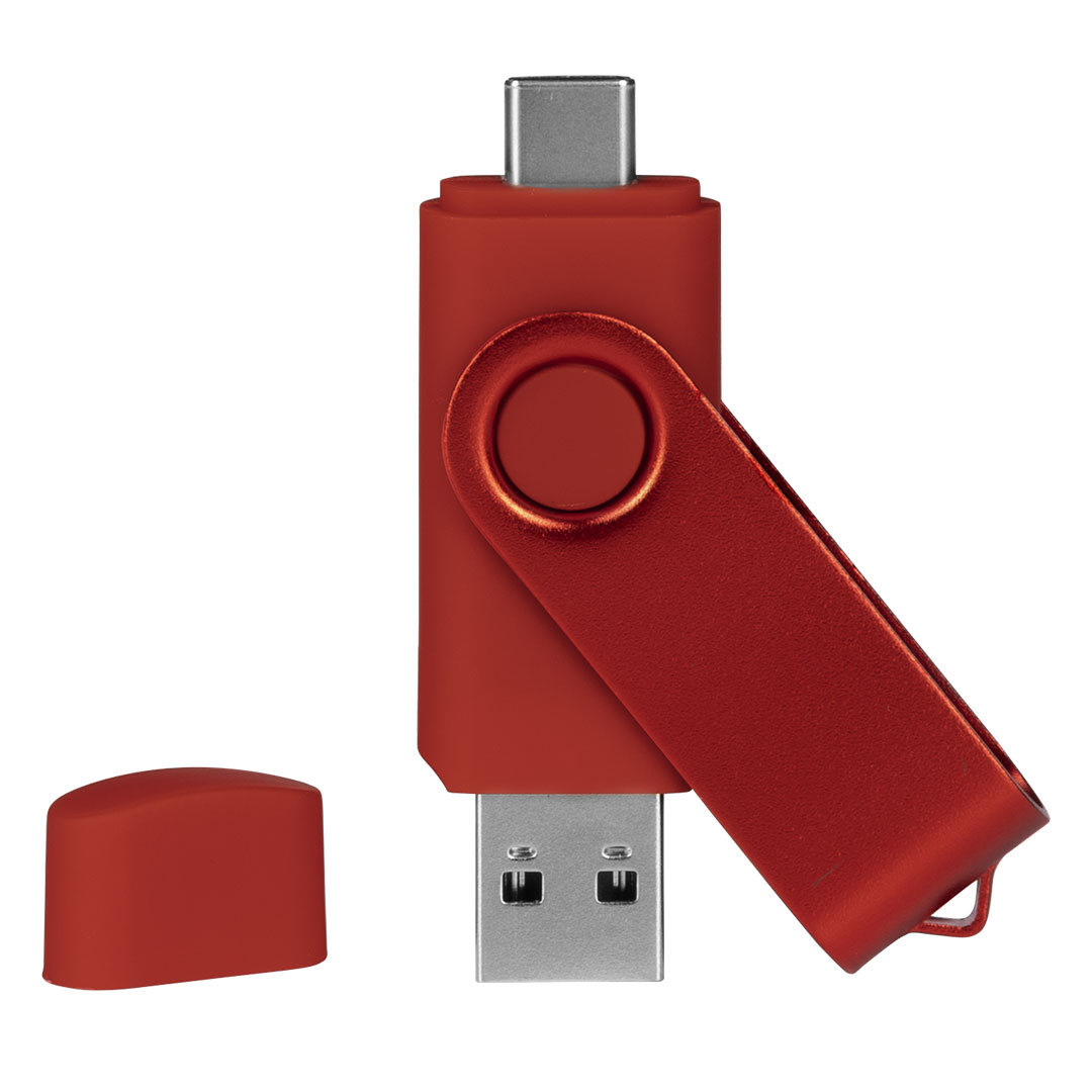 SMART C RED, usb flash memorija, crveni, 64GB
