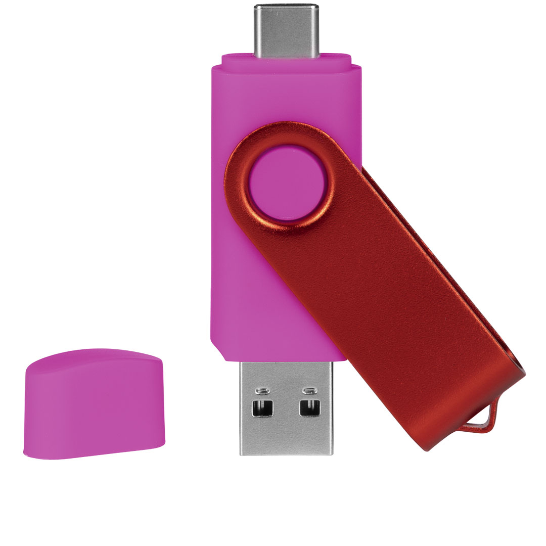 SMART C RED, usb flash memorija, pink, 32GB