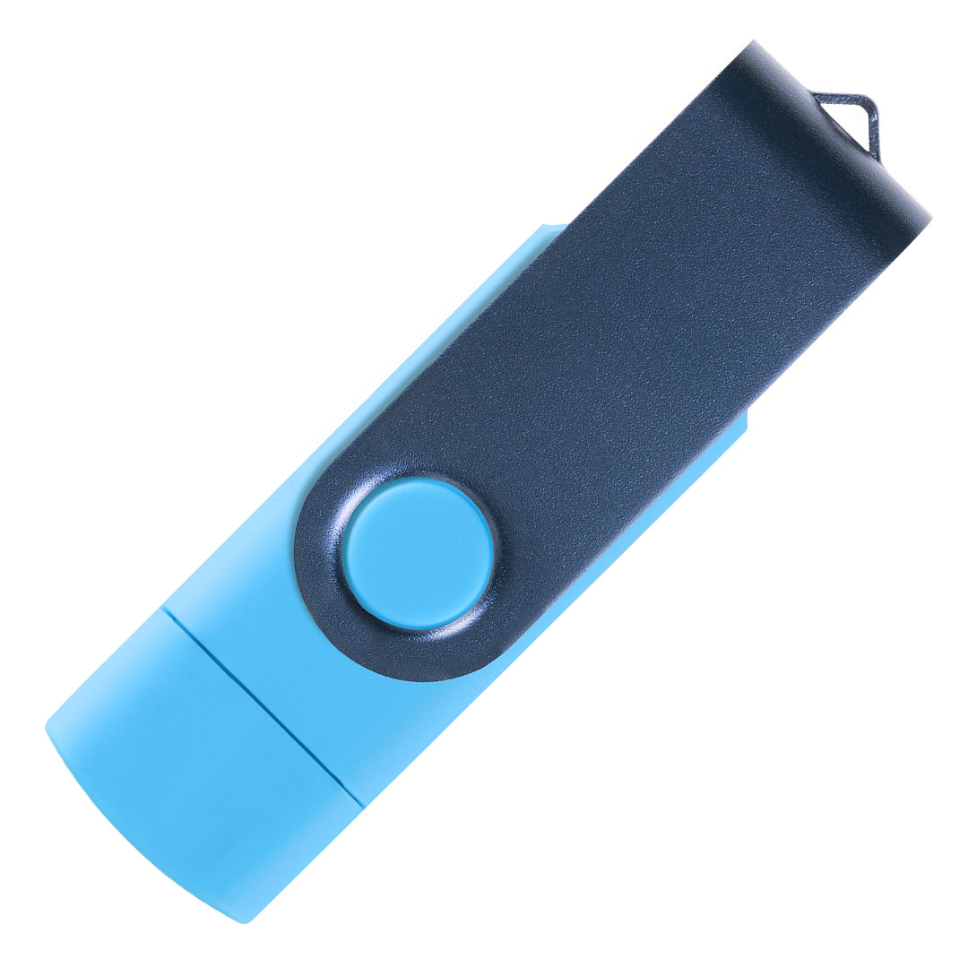 SMART C NAVY BLUE, usb flash memorija, svetlo plavi, 8GB