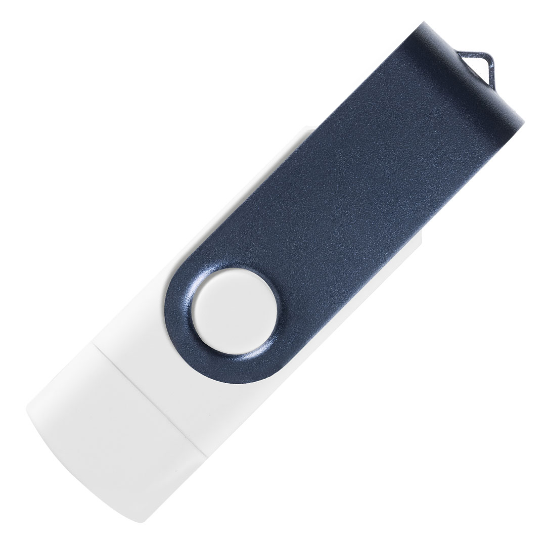 SMART C NAVY BLUE, usb flash memorija, beli, 8GB