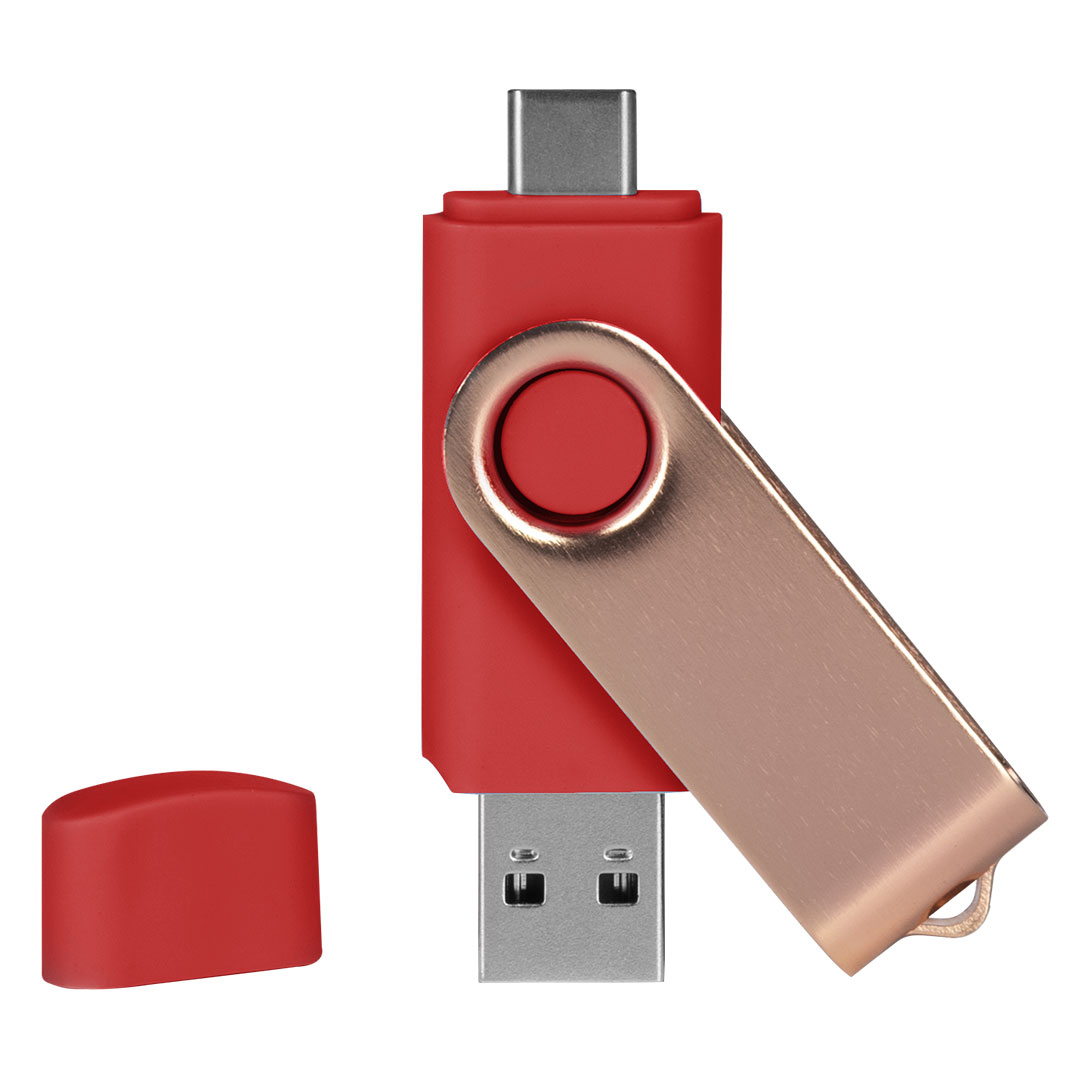 SMART C ROSE GOLD 3.0, usb flash memorija, crveni, 32GB