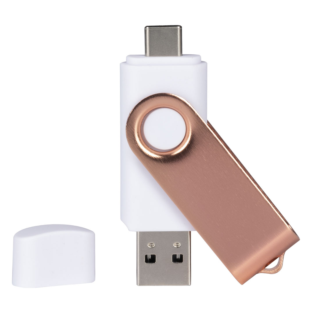 SMART C ROSE GOLD 3.0, usb flash memorija, beli, 32GB