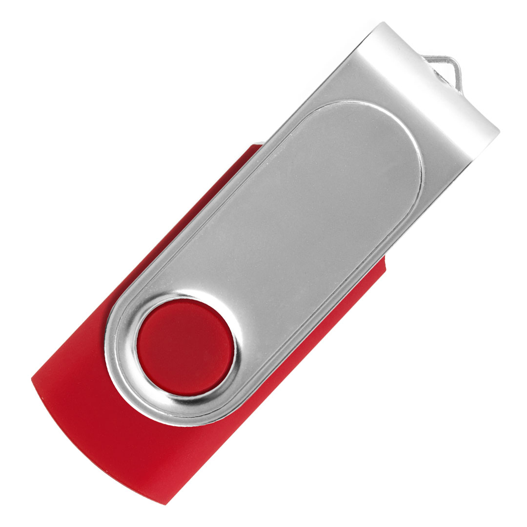 SMART STICKER, usb flash memorija, crveni, 8GB
