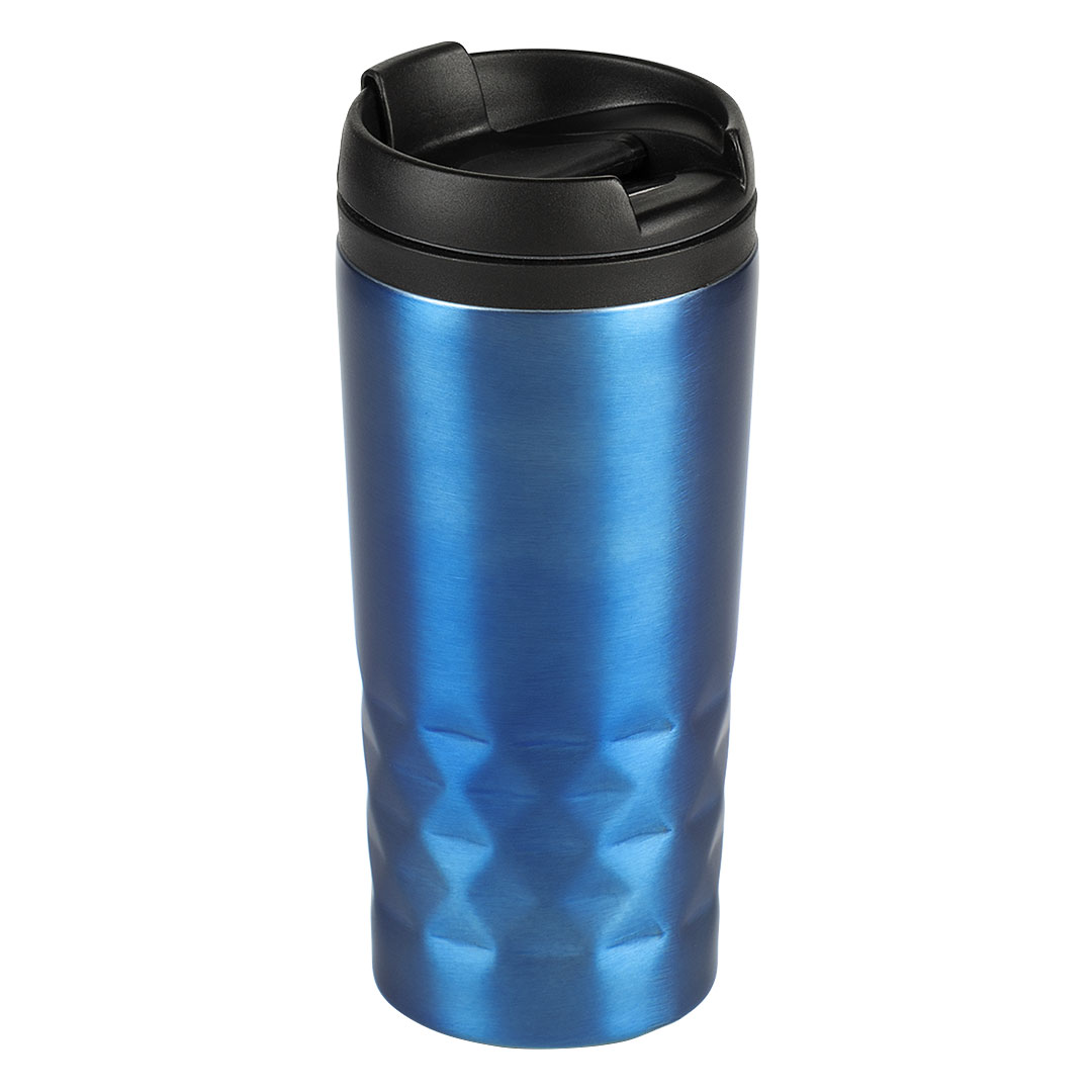 DIAMOND, čaša za poneti, 300 ml, plava