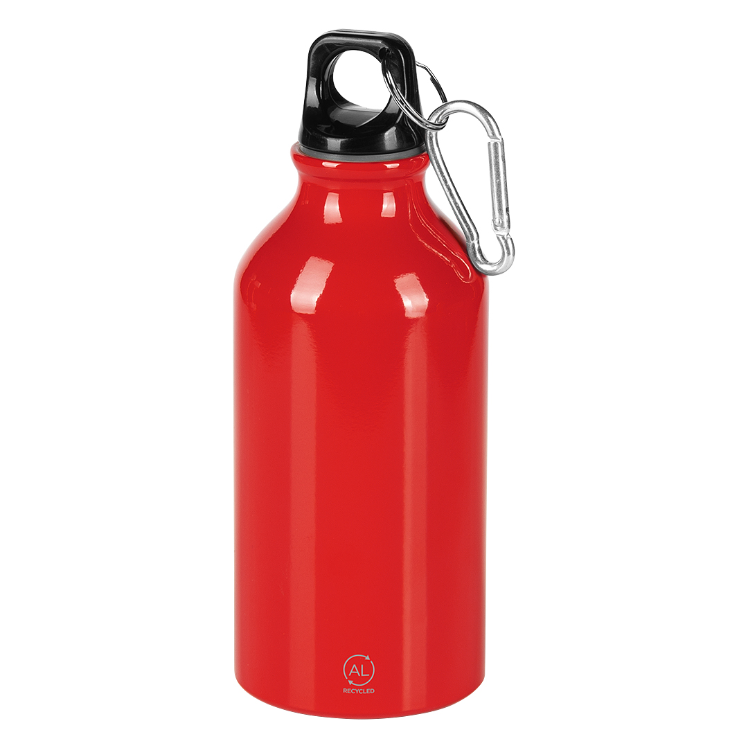 CAMPUS, boca za vodu, 400 ml, crvena
