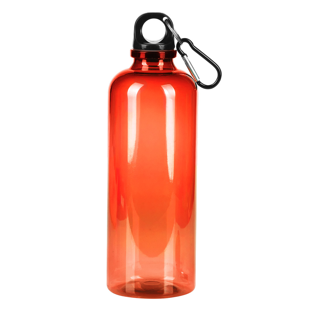 CAMPUS RPET, boca za vodu, 600 ml, crvena