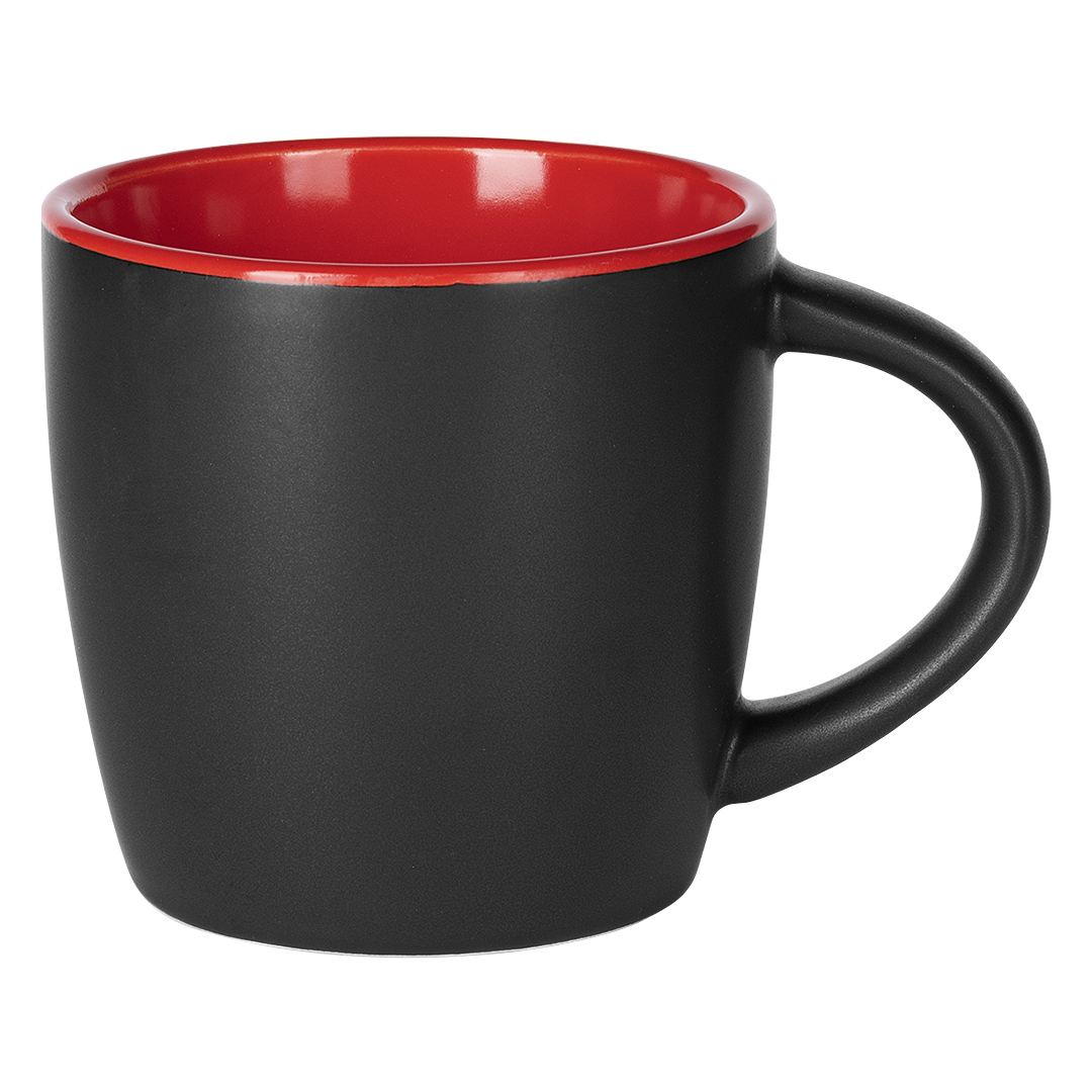BLACK BERRY, keramička šolja, 300 ml, crvena