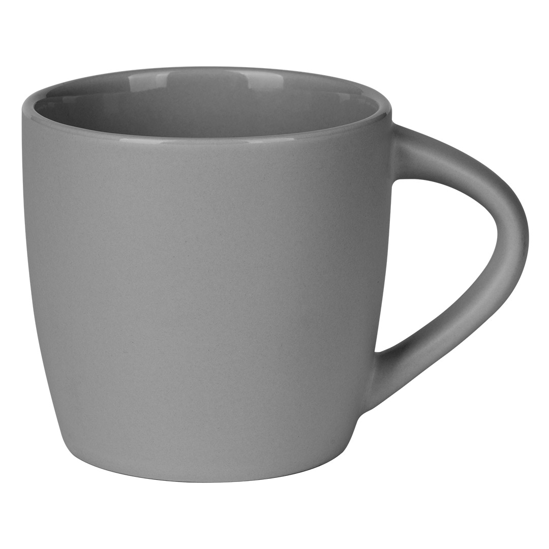 LUNA, keramička šolja, 300 ml, tamno siva
