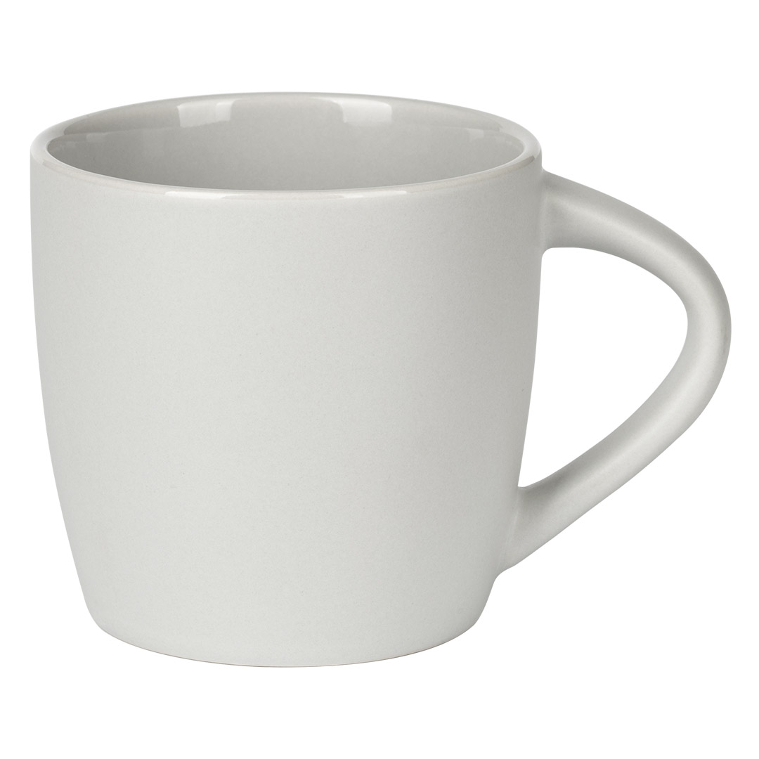LUNA, keramička šolja, 300 ml, siva