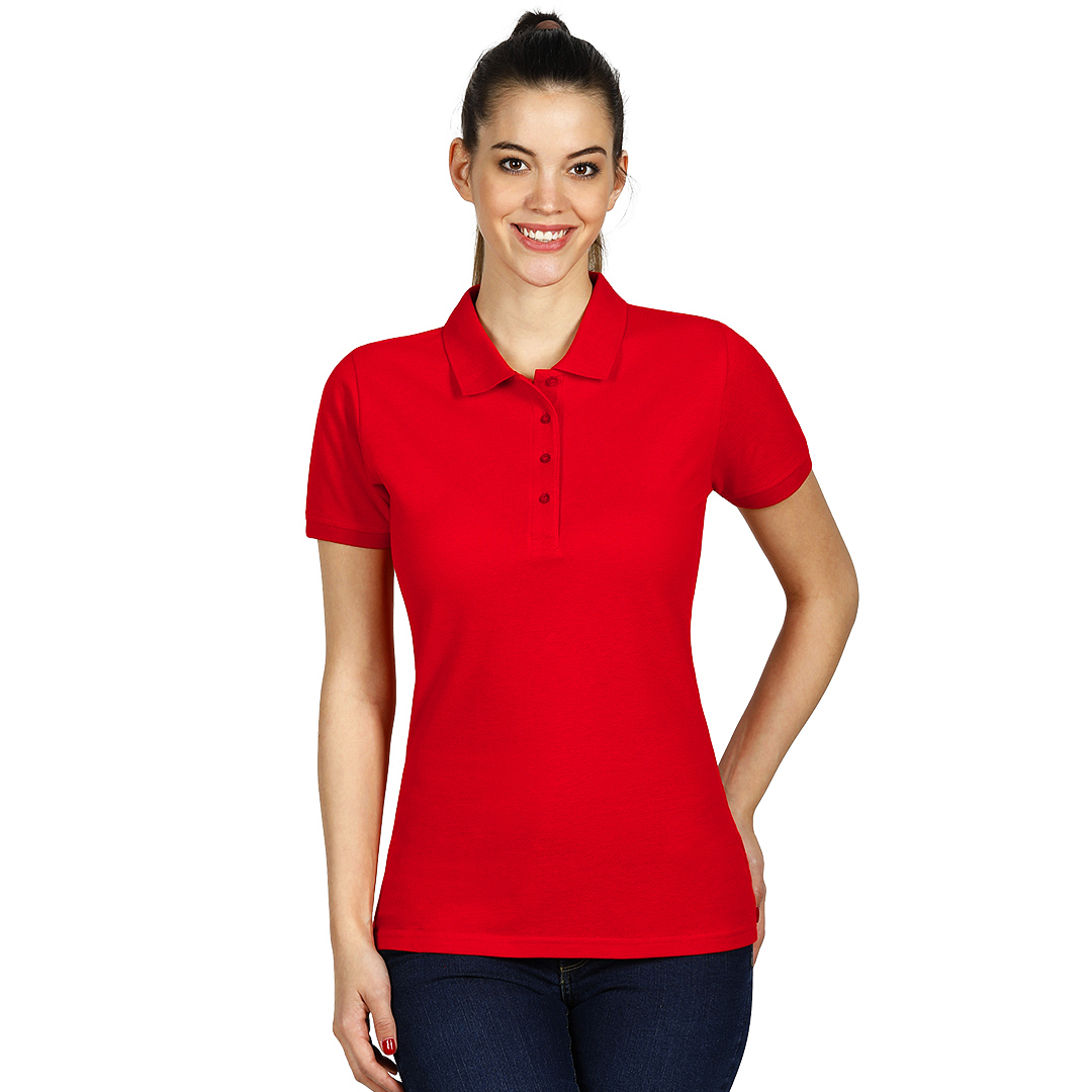 SUNNY, ženska polo majica, 180 g/m2, crvena