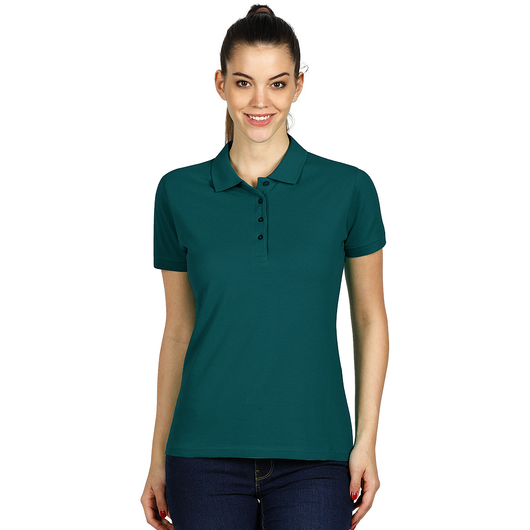 SUNNY, ženska polo majica, 180 g/m2, petrol