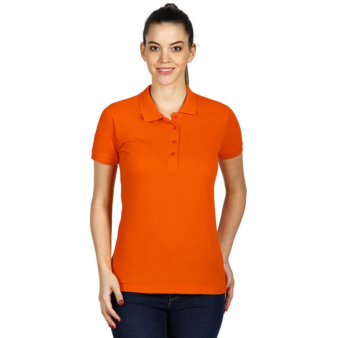 SUNNY, ženska polo majica, 180 g/m2, narandžasta