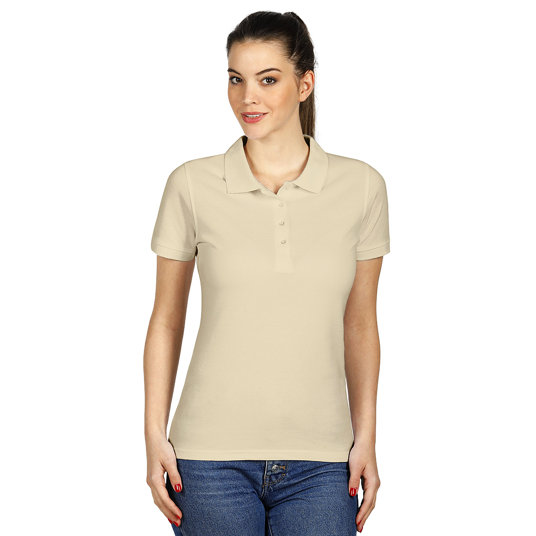 SUNNY, ženska polo majica, 180 g/m2, bež