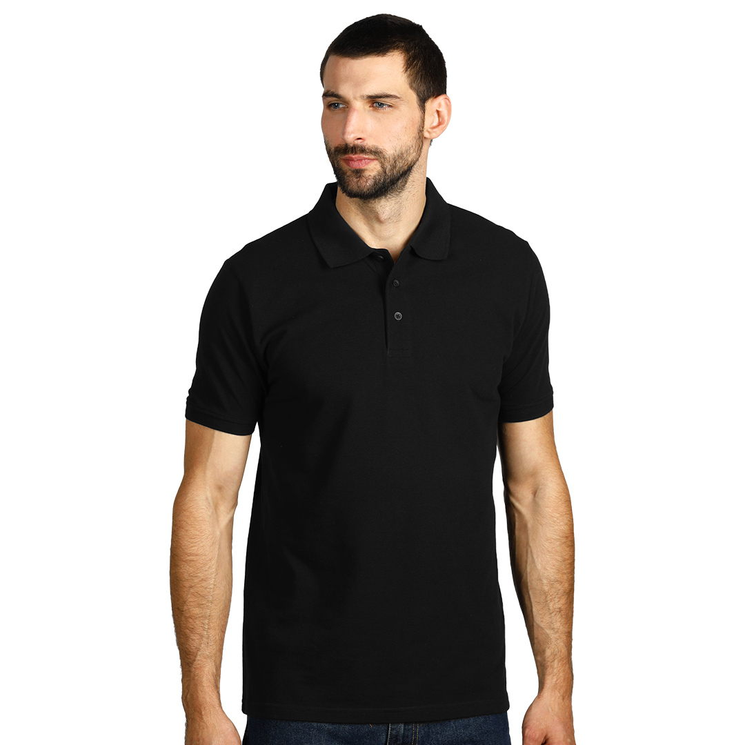 TOP GUN, polo majica, 210 g/m2, crna