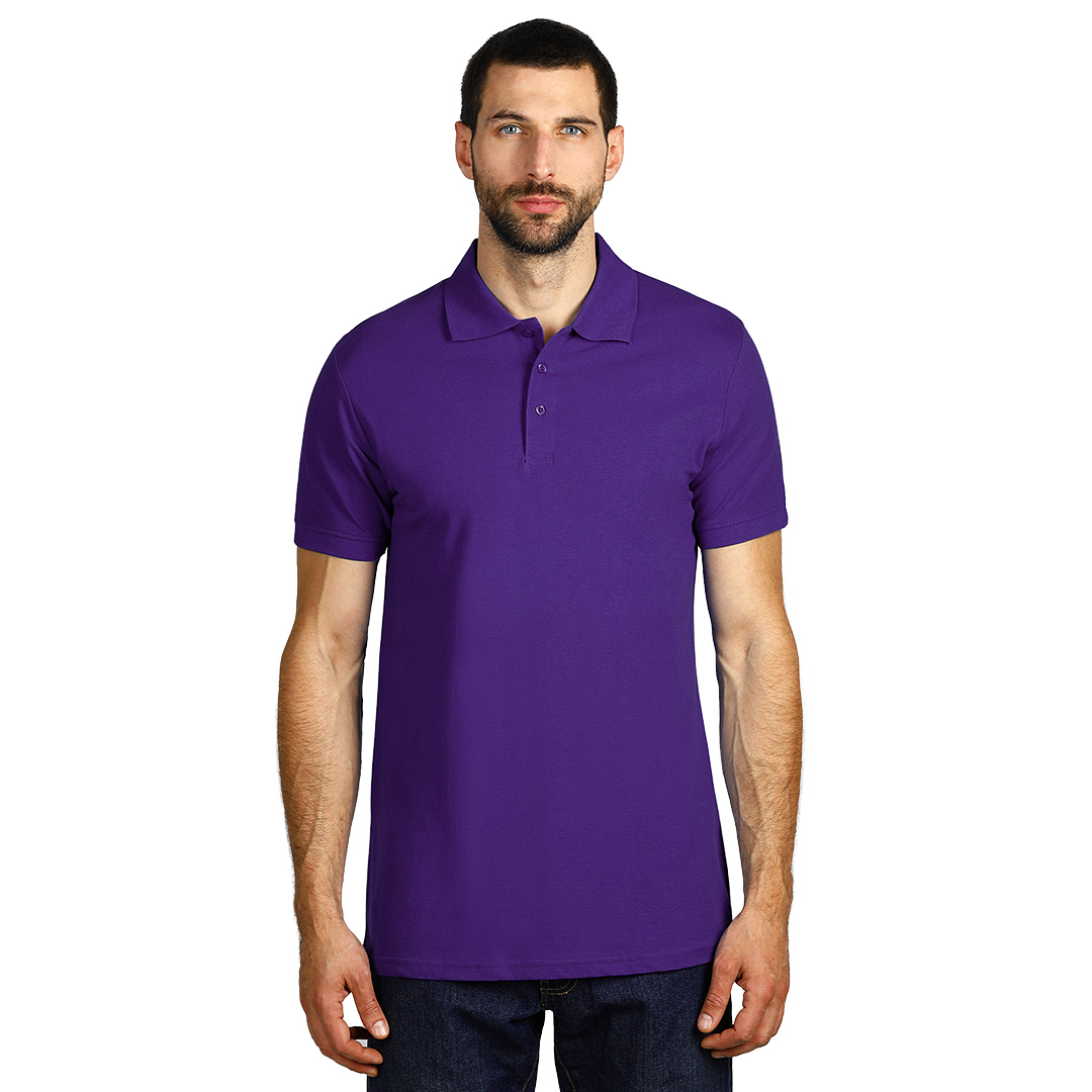 AZZURRO II, polo majica, 180 g/m2, ljubičasta