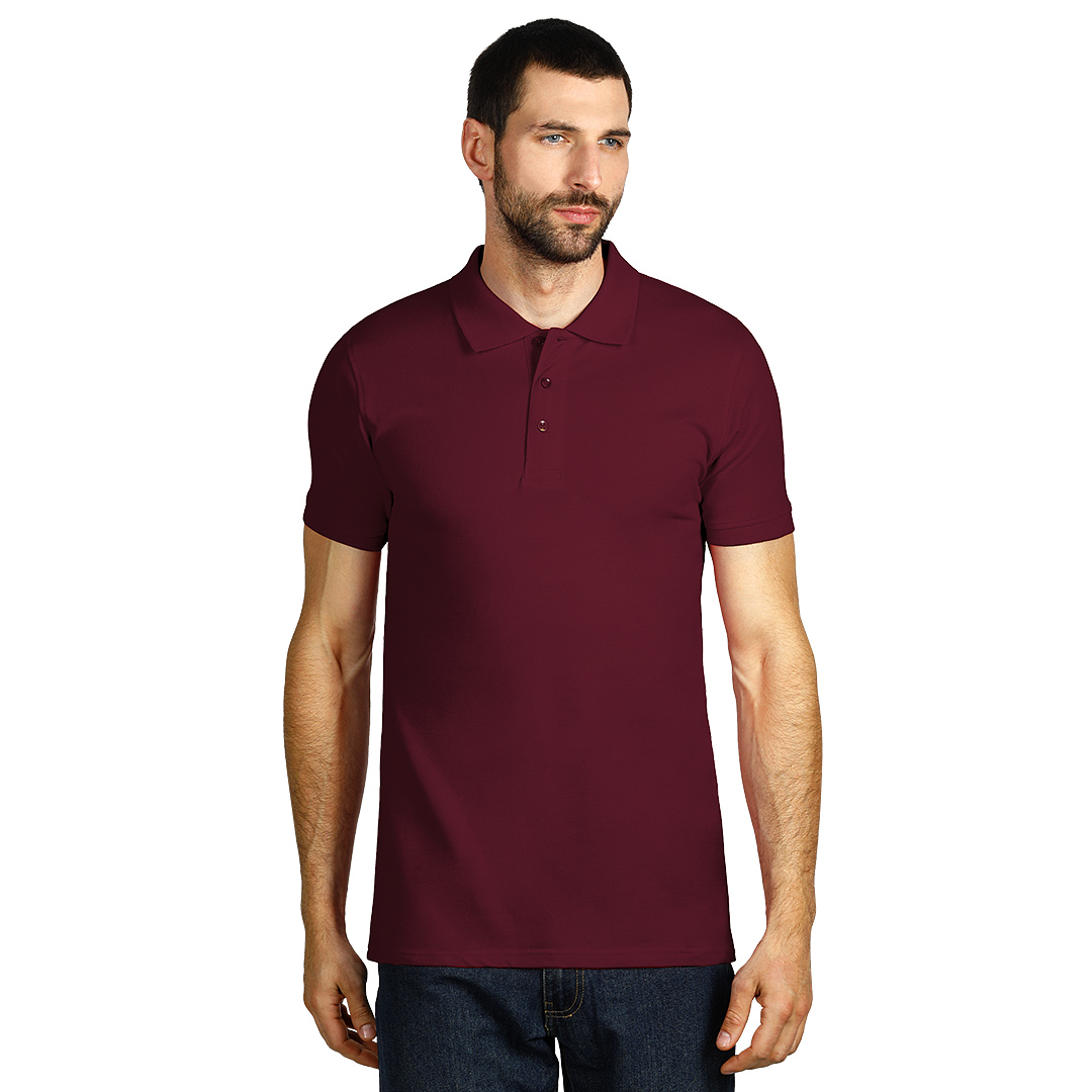 AZZURRO II, polo majica, 180 g/m2, bordo
