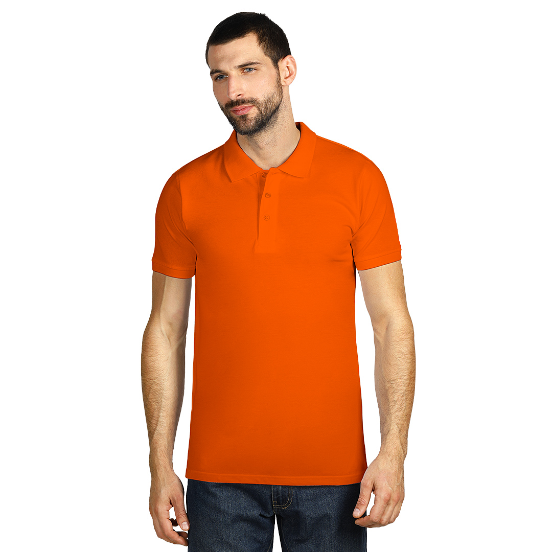 AZZURRO II, polo majica, 180 g/m2, narandžasta