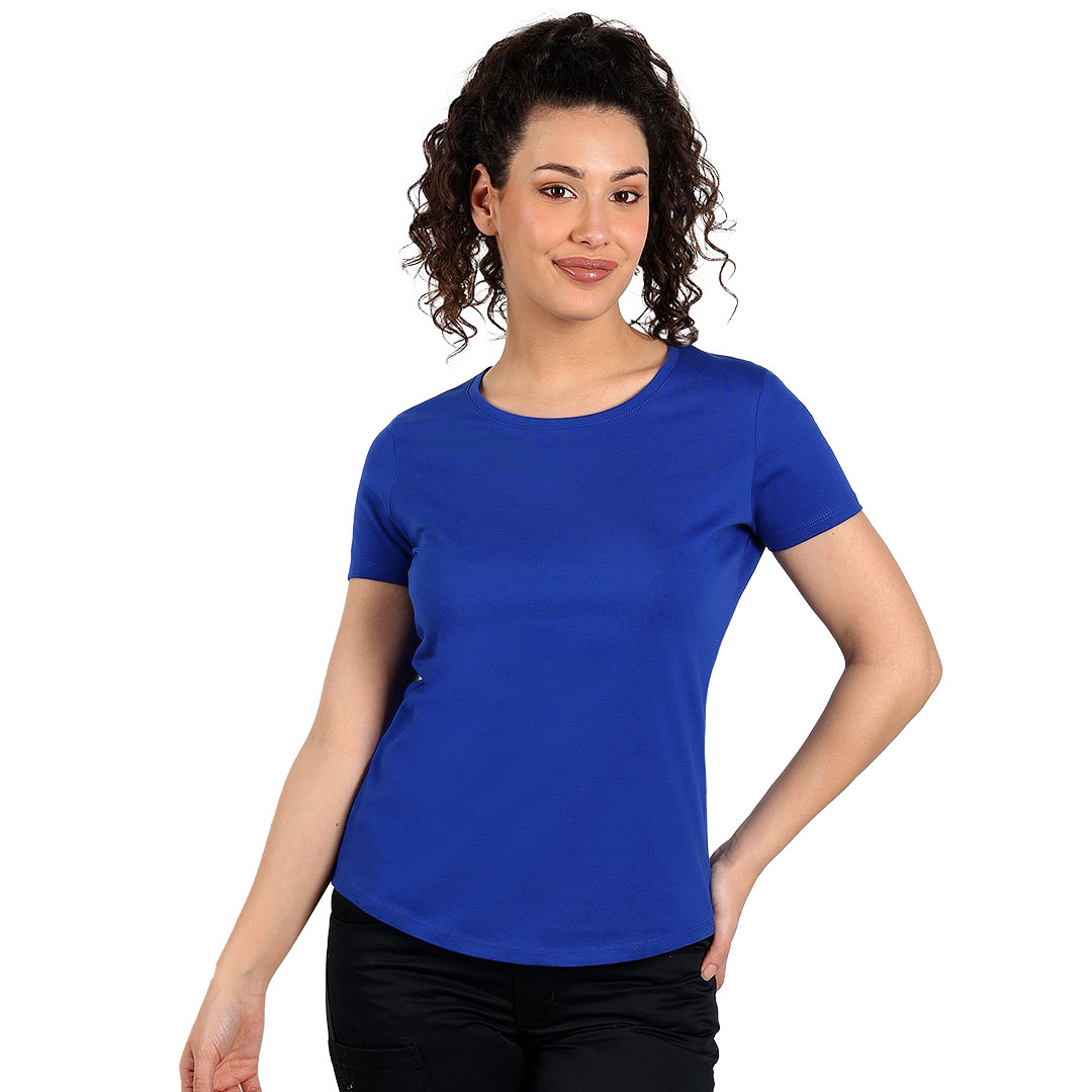 TARGET LADY, ženska pamučna majica, 160 g/m2, rojal plava