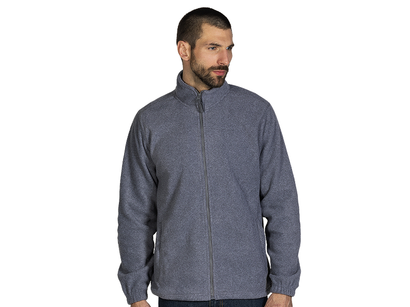 POLARIS, dukserica od brušenog polara, 280 g/m2, pepeljasta