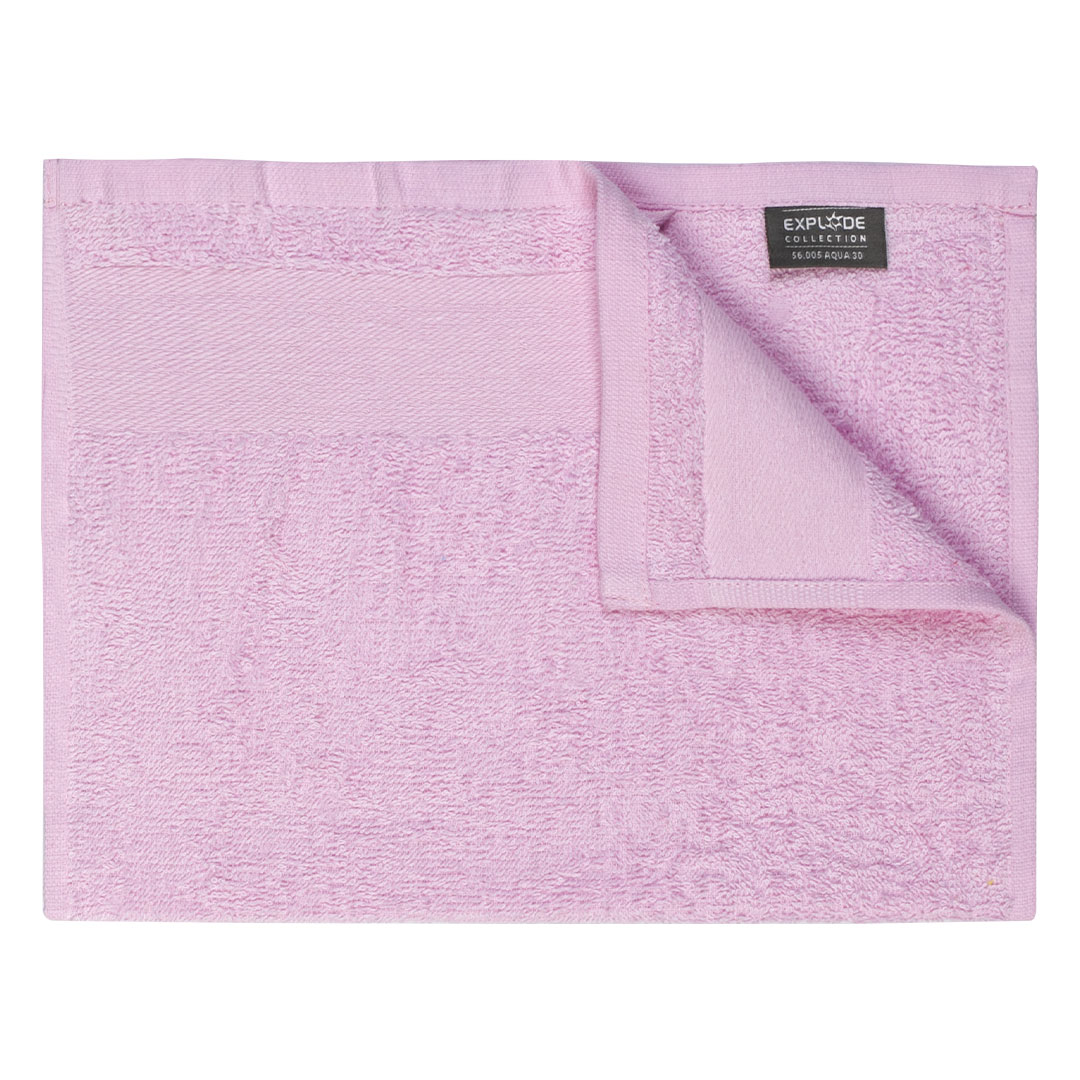 AQUA 30, peškir za lice, 400 g/m2, roze