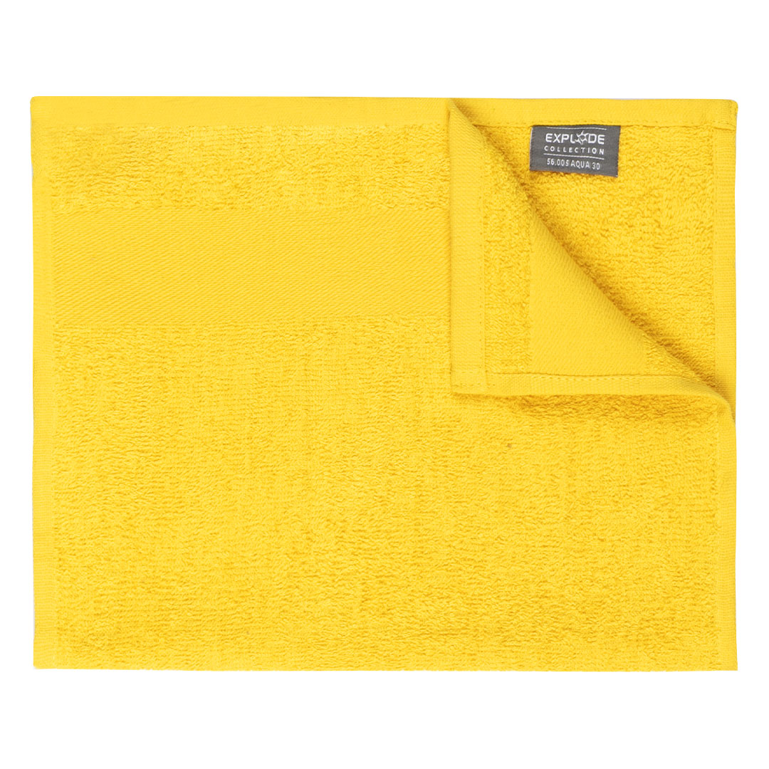 AQUA 30, peškir za lice, 400 g/m2, žuti