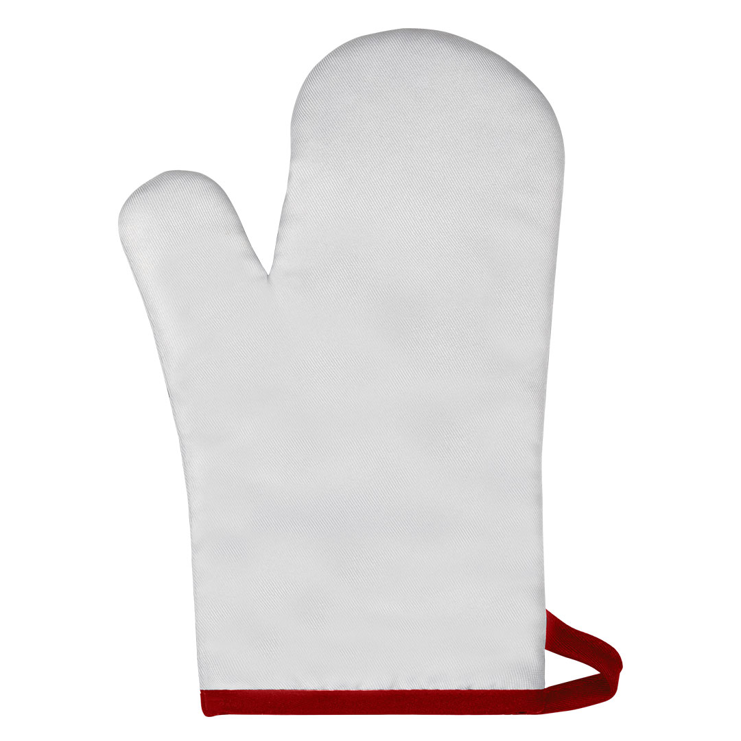 SALT GLOVE, platnena rukavica za rernu, crvena