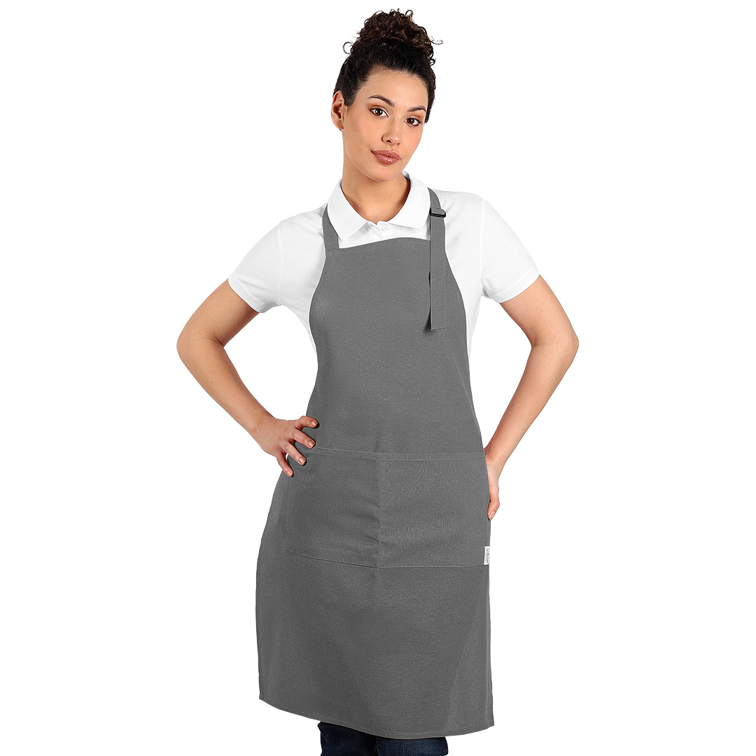 ECO CHEF, kecelja, tamno siva