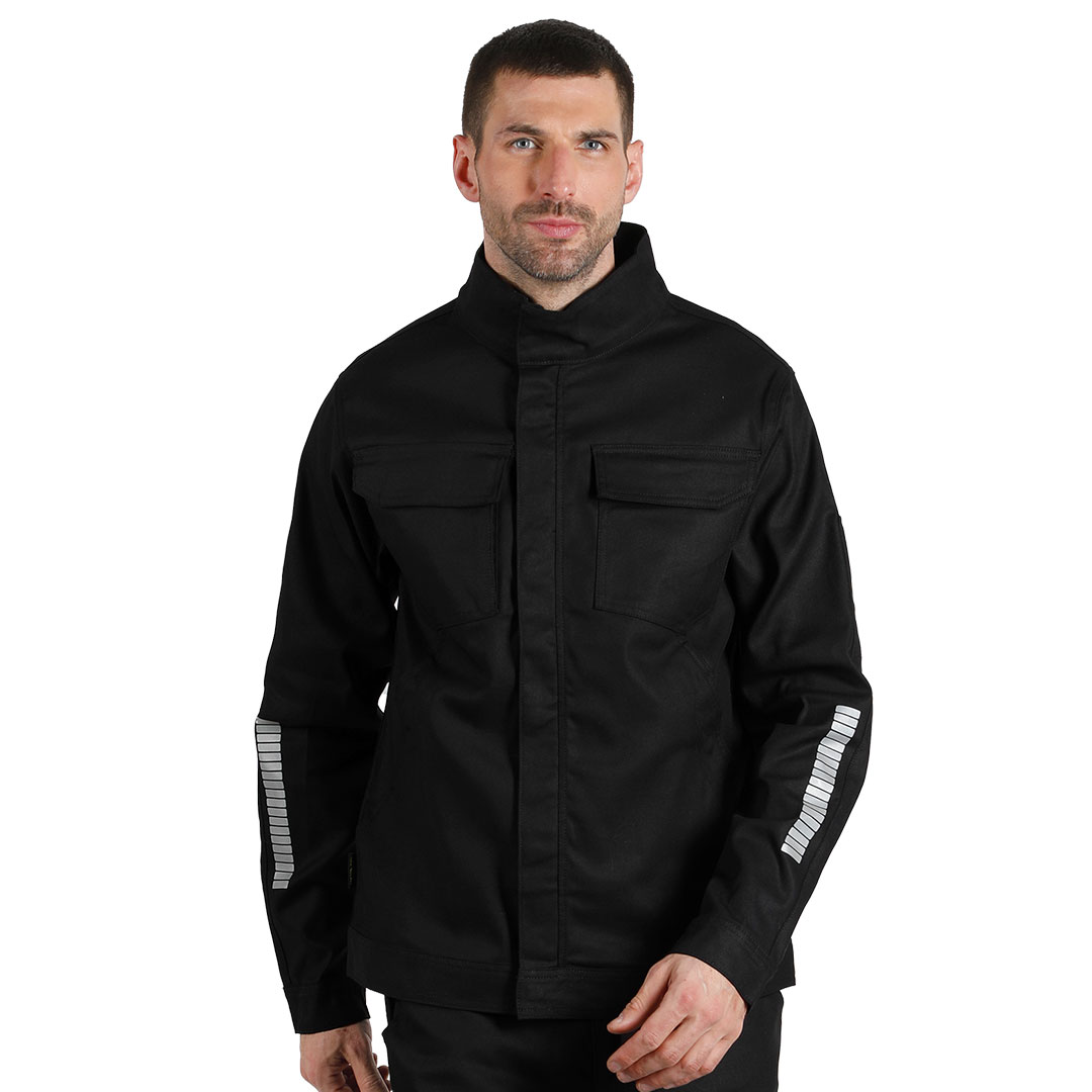FORCE JACKET, radna bluza sa elastinom, crna
