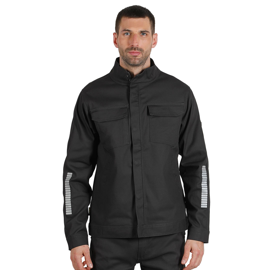 FORCE JACKET, radna bluza sa elastinom, tamno siva