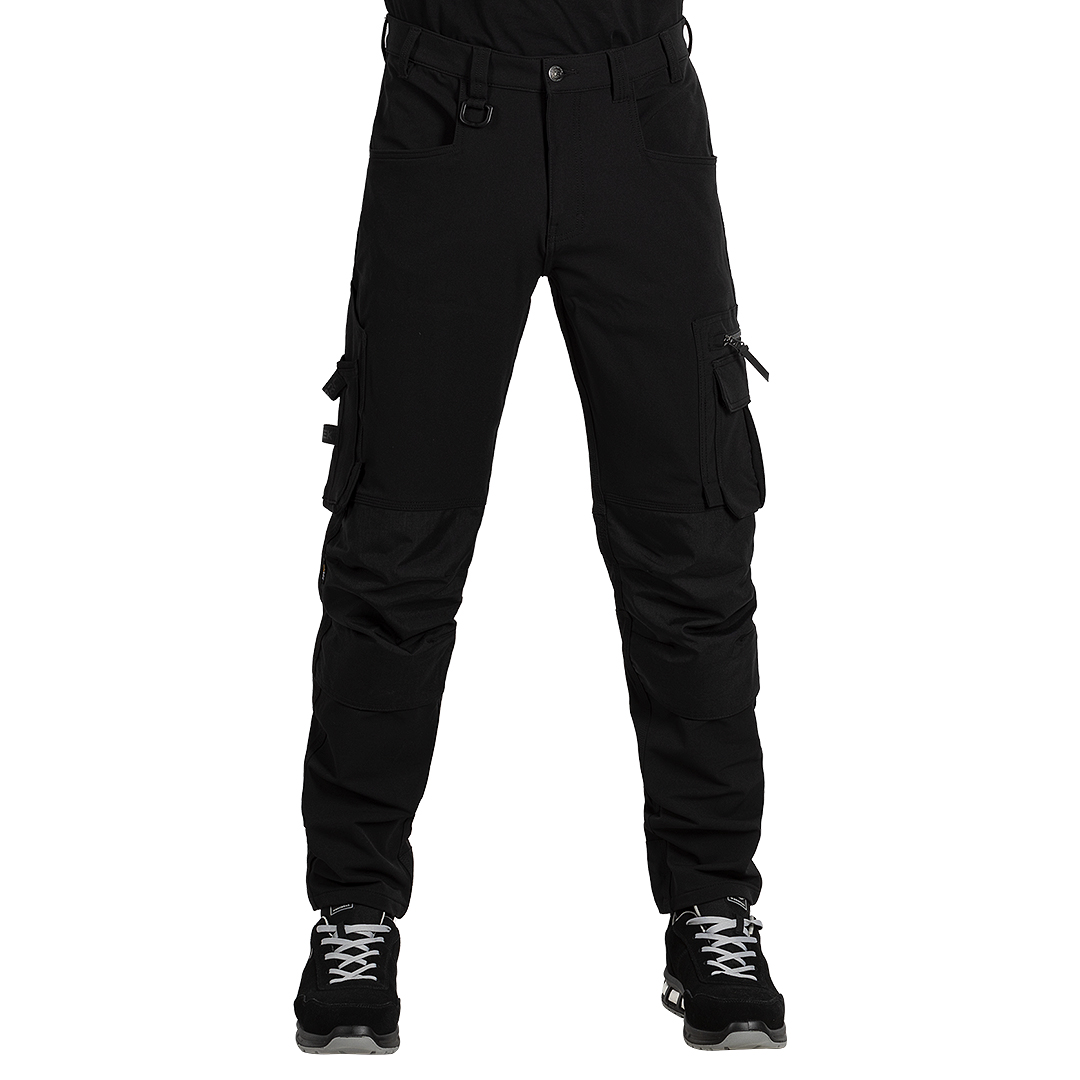 PERFORMANCE, radne pantalone sa elastinom, crne