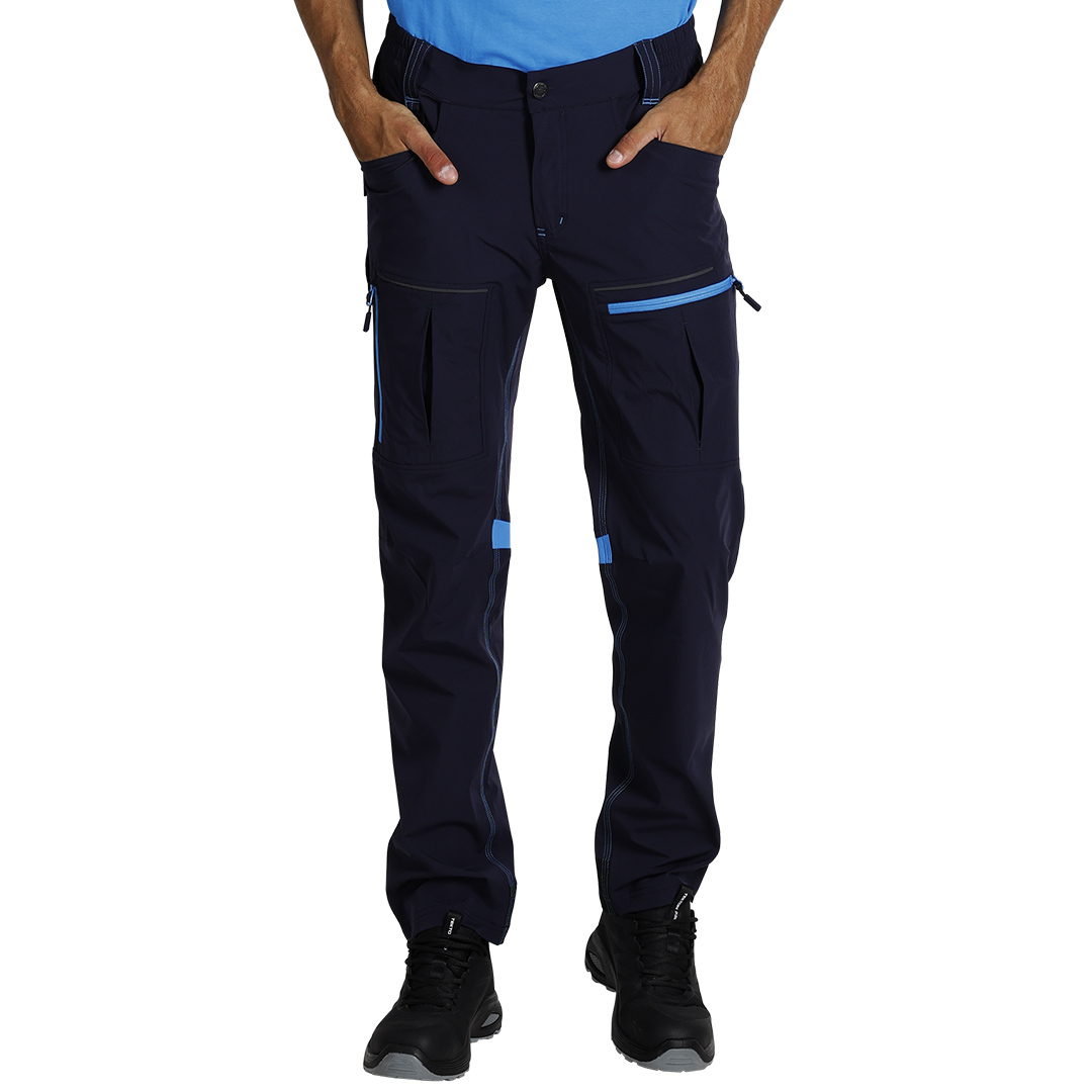PANTHER PANTS S, servisne radne pantalone sa elastinom, plava
