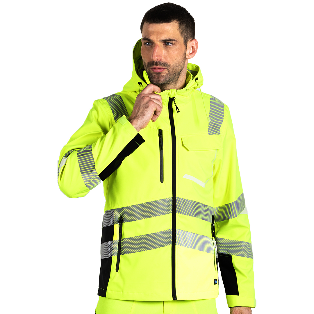 HI-VIZ JACKET, sigurnosna radna jakna, neon žuta
