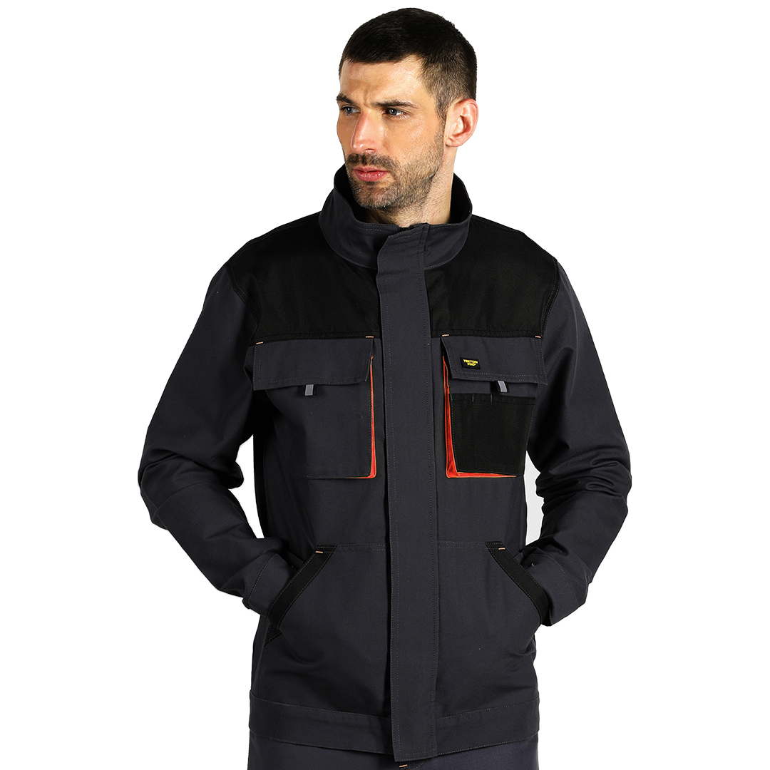 HAMMER STRETCH JACKET, radna bluza sa elastinom, tamno siva